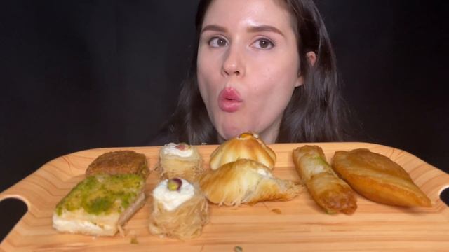 ASMR BAKLAVA | TURKISH & ARABIAN SWEETS | MUKBANG No Talking CRUNCHY EATING SOUNDS | Zulfia ASMR
