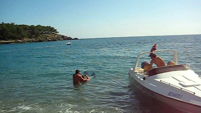 Турция, Алания: пляж отеля Justiniano Club Alanya 4, Средиземное море