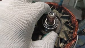 Как выставить магнитное кольцо генератора Nissan Serena