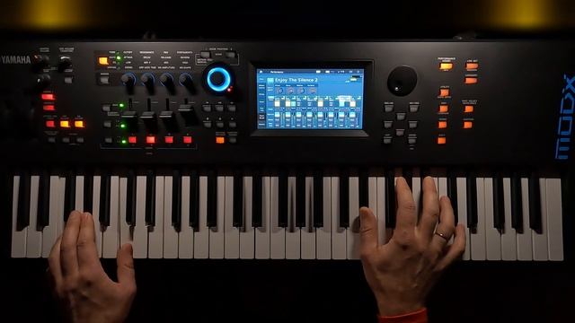 Depeche Mode - Enjoy The Silence (Cover) - Yamaha MODX 6 Live Performance смотреть онлайн