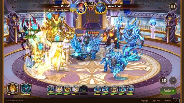 Hero wars - ToE - how to kill Water Lord - W1D2 - 7th way - ADF 3 смотреть онлайн
