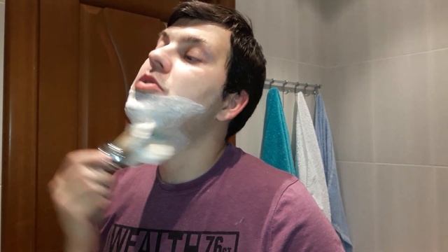 Бритье. Star razor, Feather blade, Lea shaving cream, Omega 10048, Brummel lotion. Shave review смотреть онлайн