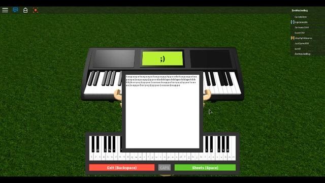 "Call Me Maybe" Roblox Piano Version смотреть онлайн