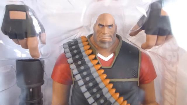 Team Fortress 2 Neca Soldier and Heavy Action Figures смотреть онлайн