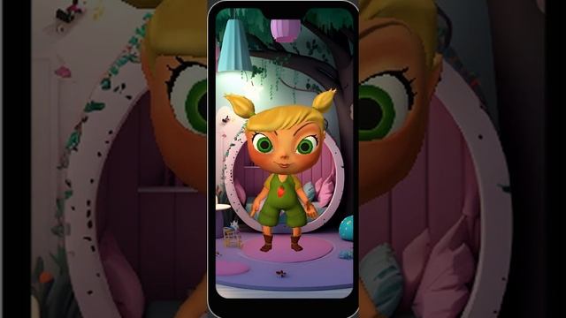 Приложение Edkidu.com. Персонаж развивает навык 