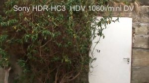 SONY HDR-HC3 Handycam HDV 1080i / mini DV. Videotest.