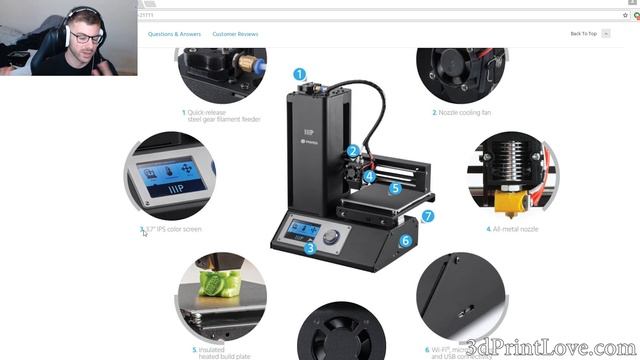 New 3d Printer From Monoprice! Select Mini v2 & Delta Pre-Orders смотреть онлайн