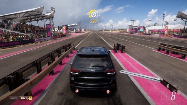 ForzaHorizon 5 | 1,750HP Twin Turbo Anti-Lag Jeep Grand Cherokee SRT Big Tire Drag Build & Tune смотреть онлайн