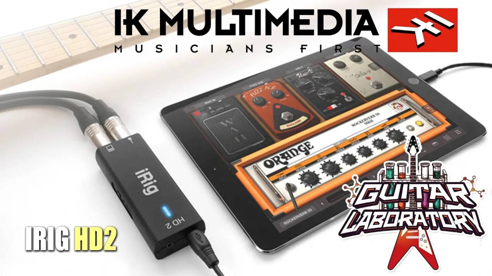 Аудиоинтерфейс для гитаристов IK Multimedia IRig HD2