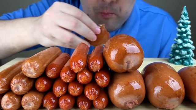ASMR SAUSAGE GRILLED PARTY (Eating Sounds) Mukbang смотреть онлайн