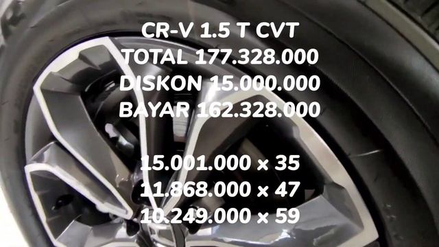 Promo Kredit DP Ringan 140 Jutaan Honda CR-V Terbaru September 2022 - OTR Jawa Tengah смотреть онлайн
