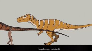 Dinosaurs Size Comparison 01(animated)