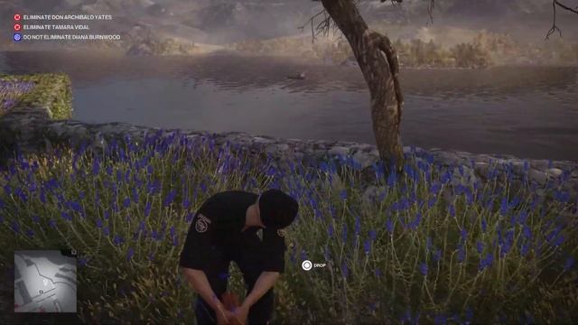 Hitman 3 - Get Rid of the Body - Eliminate Don Archibald Yates With a Garden Shredder - Mendoza смотреть онлайн