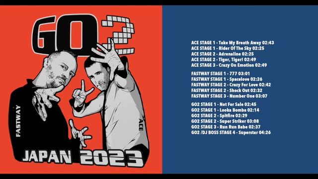 GO2  2023 - FULL STAGES. СУПЕРЕВРОБИТ GO2 ACE FASTWAY. SUPEREUROBEAT