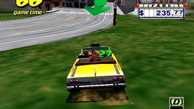 Crazy Taxi (EU) (1999) [Sega Dreamcast] | Hitmaker | Sega
