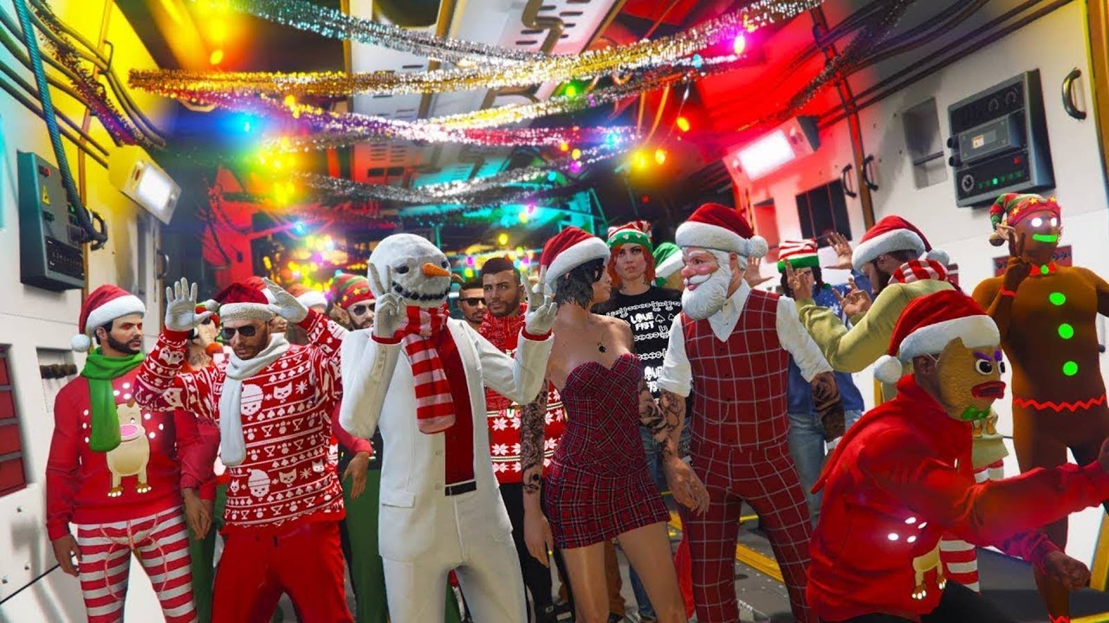 Обзор зимнего ивента GTA5RP