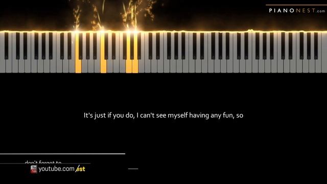 Lana Del Rey - Let Me Love You Like A Woman - Piano Karaoke Instrumental Cover with Lyrics смотреть онлайн
