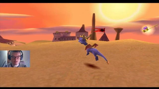 Спайро Дракон ( PS1 версия ) прохождение на русском часть 2 мир Кусок пристани