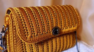 Мастер класс . Сумка на канве КЛАТЧ в золотом цвете с авторским узором
#рукоделие #мастеркласс