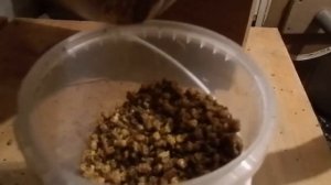 Пергомёт, очистка перги от воска