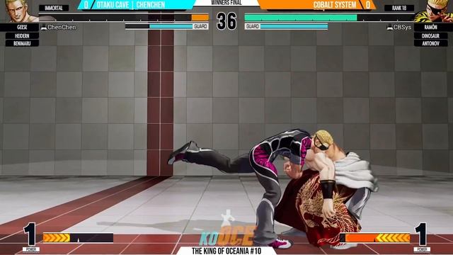 THE KING OF OCEANIA #10! OCE KOFXV Tourney Feat. GigaHand, ChenChen, Cobalt System, Derrace