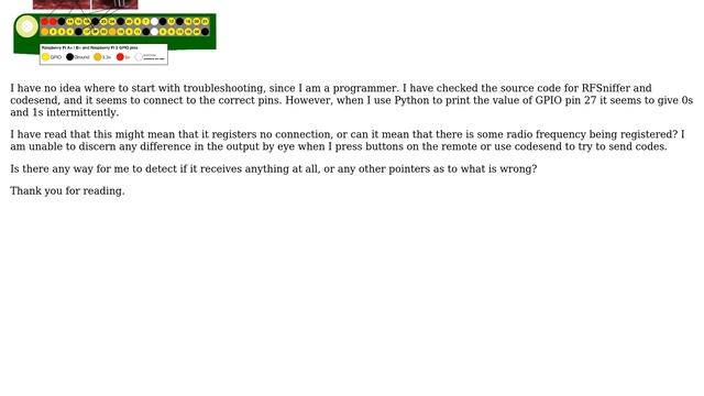 Raspberry Pi: Unable to receive anything with 433 mhz receiver connected to Pi 2 or Pi 3 смотреть онлайн