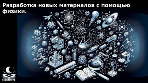 Разработка новых материалов с помощью физики.