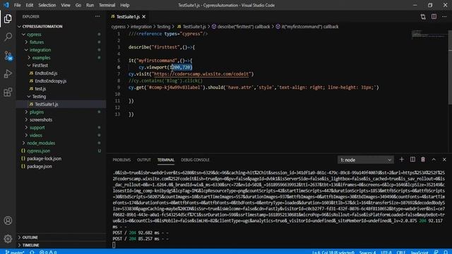 Basic Cypress Commands to interact with Webpages | Cypress Crash Course - 6 | Coders Camp смотреть онлайн