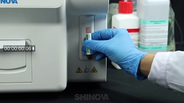 Shinova Veterinary - Blood sample test of 3-Part Veterinary Auto Hematology Analyzer(Hemo 3600V) смотреть онлайн