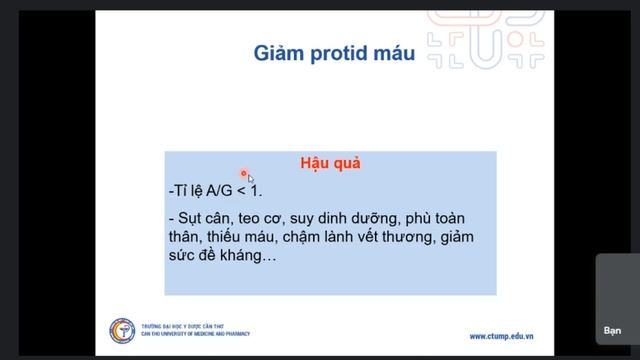 Rối loạn chuyển hóa protein sinh lý bệnh ctump смотреть онлайн