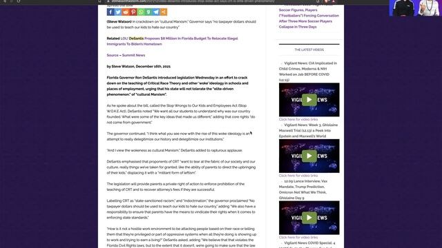 Vigilant News: Ghislaine Prosecution False Memory, Stop Woke Act, Pelosi Insider Trading 12.16