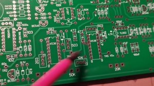 Печатная плата металлоискателя Дельта пульс