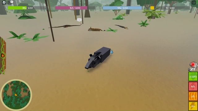 Attacking Jaguar and black caiman mix pack in Amazon Ascension (roblox) смотреть онлайн