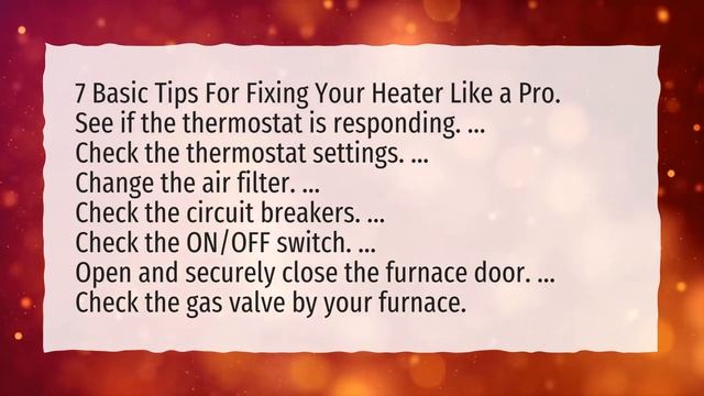 Why has my electric heater stopped working? смотреть онлайн