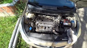 Не заводится солярис,бензин и искра есть