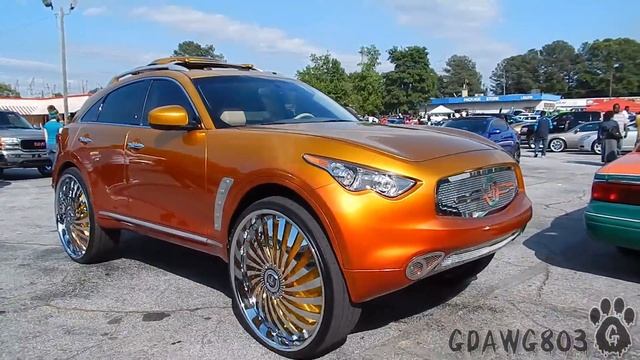 Kandy Mango FX35 & Outrageous Altima Coupe @ Stuntworld USA Cookout смотреть онлайн