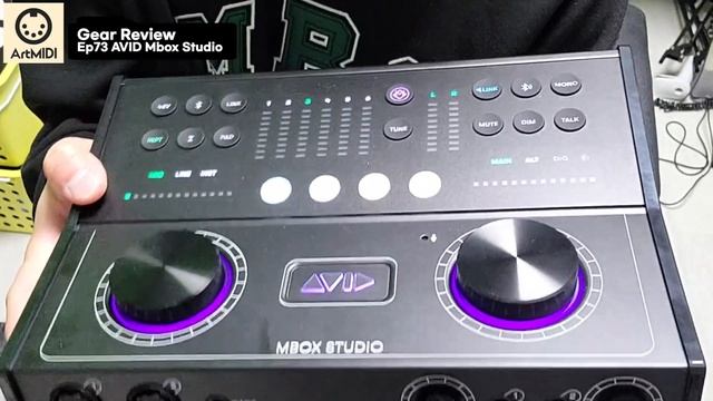 AVID Mbox Studio 올인원 오디오 인터페이스!! 모든 기능은 다 때려박았다!! Carbon의 동생? Mbox Studio Review! (English Subtitle