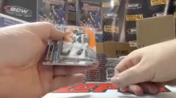 2014 Topps Strata Football 6Box Half Case Team Break #7 (12-