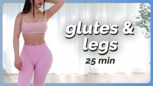 Chloe Ting -Booty Workout with Dumbbells - Build Rounder Glutes   Hourglass Challenge