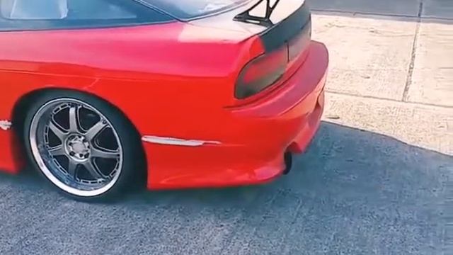 Nissan 200sx S13 flames and sound смотреть онлайн