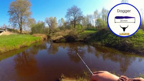 Микроречка - мечта! Мормышинг.