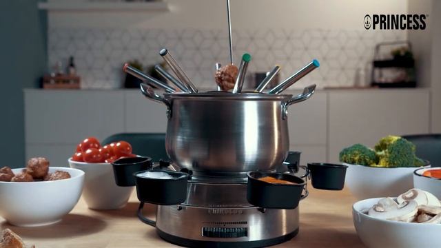 Princess 172680 RVS Fondue Family set смотреть онлайн