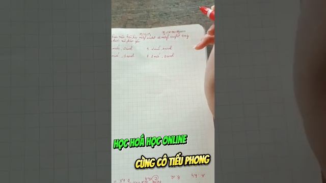 học hoá online cùng cô Phong #hóahọc12 #hoahoc9 #hóahọc10 #hoáhoconline смотреть онлайн