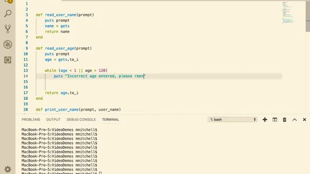 Introduction to Ruby - 4. Iteration смотреть онлайн