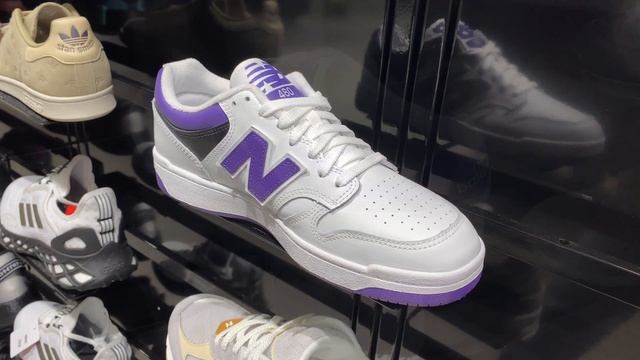 New Balance 480 (White/Prism Purple/Black) - Style Code: BB480LPB смотреть онлайн