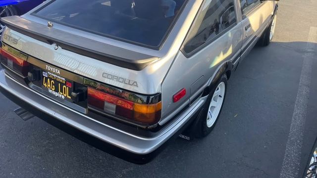 Ae86 Trueno walk around смотреть онлайн