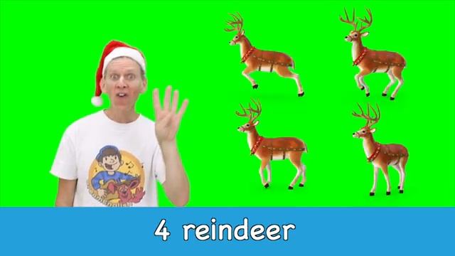 Christmas Counting Song with Matt _ 10 Candy Canes _ Action Songs, Brain Breaks (360p) смотреть онлайн