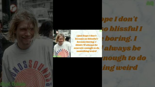 Awesome Quotes by Kurt Cobain.. смотреть онлайн