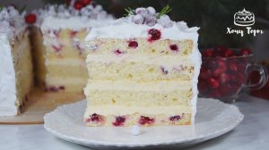 🍒 Попробуйте этот ЗАВАРНОЙ БИСКВИТ - Очень ВКУСНЫЙ 😋 Его можно приготовить просто к чаю, как пирог