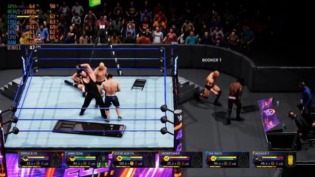 WWE 2K20 Gameplay on i3 3220 and GTX 750 Ti (High Setting) смотреть онлайн